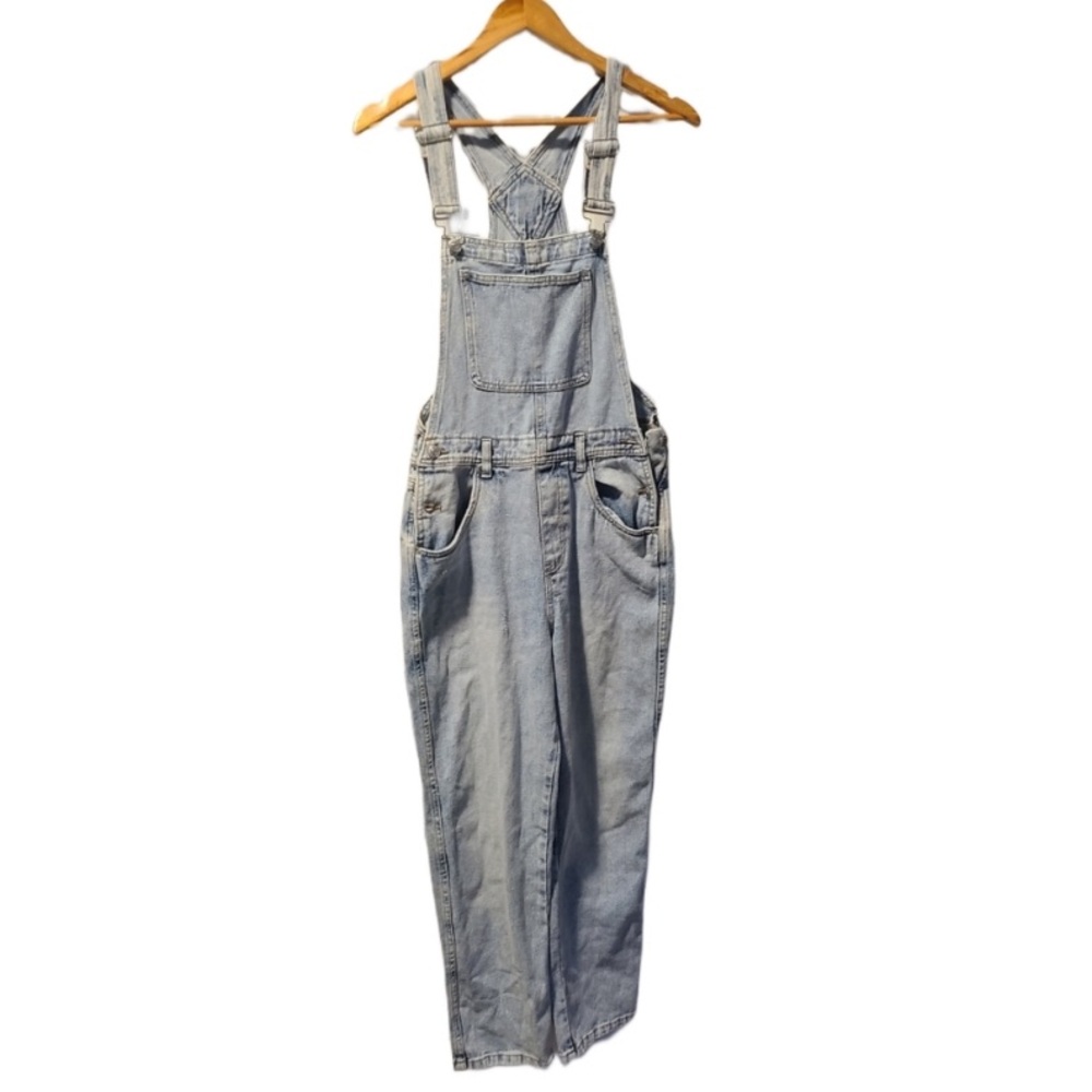 Refuge Light Wash Denim Overalls - Medium - Picture 1 of 7